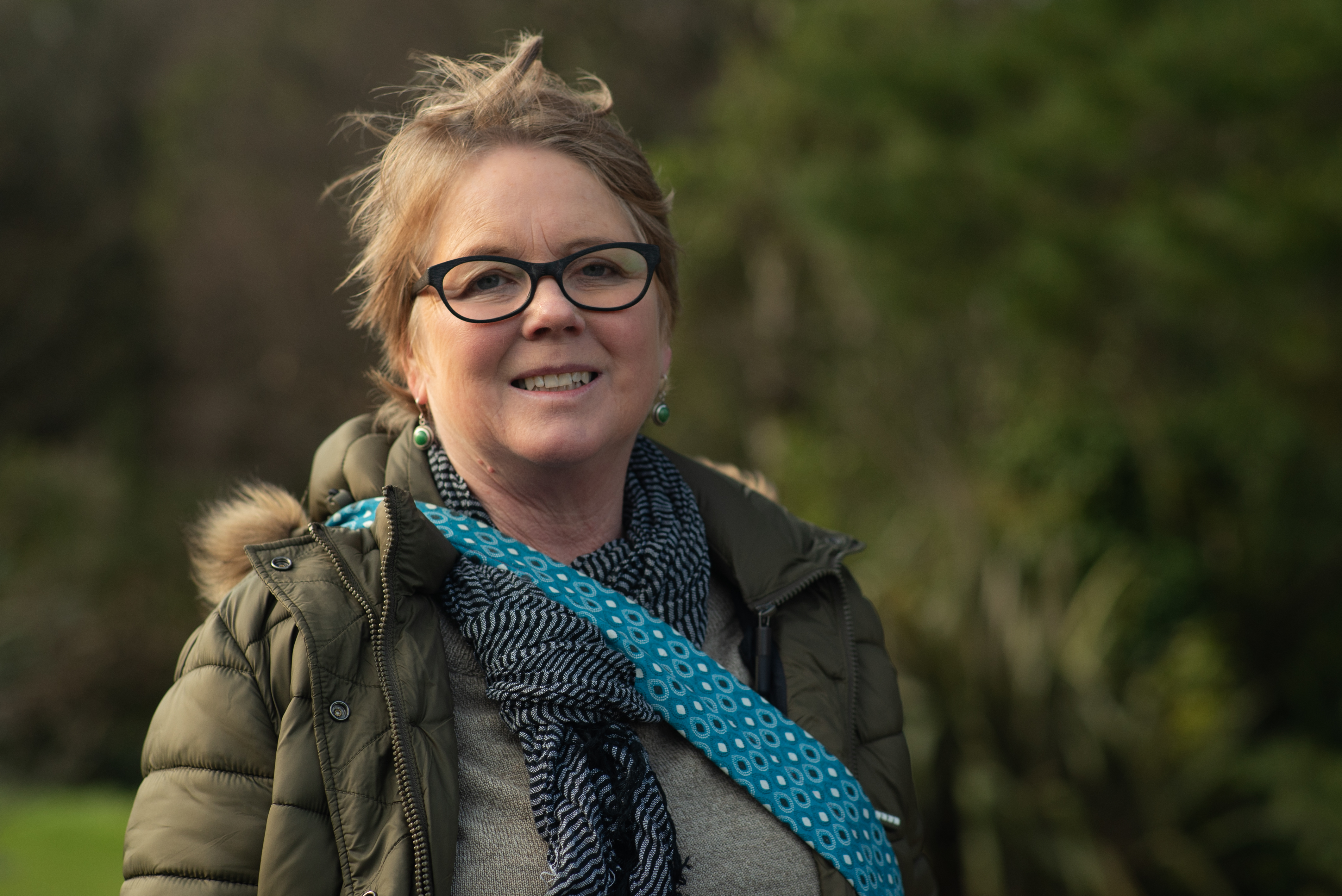 Laurence Fearnley, 2019 Arts Foundation Laureate receiving the award for literature